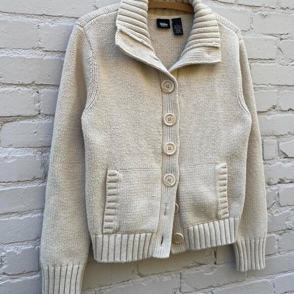 Mossimo Women's Cream Cardigan - Picture 2 of 6